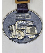 GM Terex Pocket Watch Fob With Vinyl Strap Brown Tone-Division of Genera... - $19.05