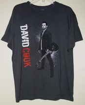 David Cook Concert Tour T Shirt Vintage 2009 Declaration Tour Size Large - £26.16 GBP