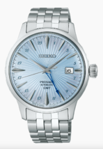 Seiko Presage Cocktail Time Stainless Steel Men Watch SSK037 (SHIP FEDEX 2 DAY ) - £440.31 GBP