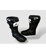 O'Neal Rider Motocross Dirt bike Mx Boots Black Off Road ATV Men Size 12 EUC - $150.15