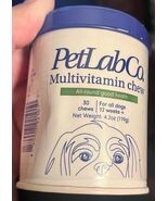PetLabCo.(PetLab Co) MULTIVITAMIN CHEW For Dogs - 30 pork Chews - 12/2026! - $23.51
