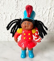 Cabbage Patch Doll Mini Figure Marching Band Girl with Candy Cane 3.5&quot; Tall 1994 - £5.29 GBP