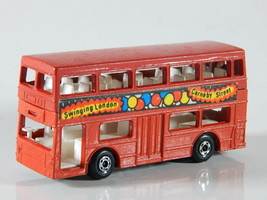 Matchbox Superfast London 1972 Lesney Red Bus No.17 The Londoner Made in... - £10.27 GBP