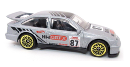 Hot Wheels 87 Ford Sierra Cosworth Silver HW Mainlines Metal Diecast NEW! Silver - $10.42