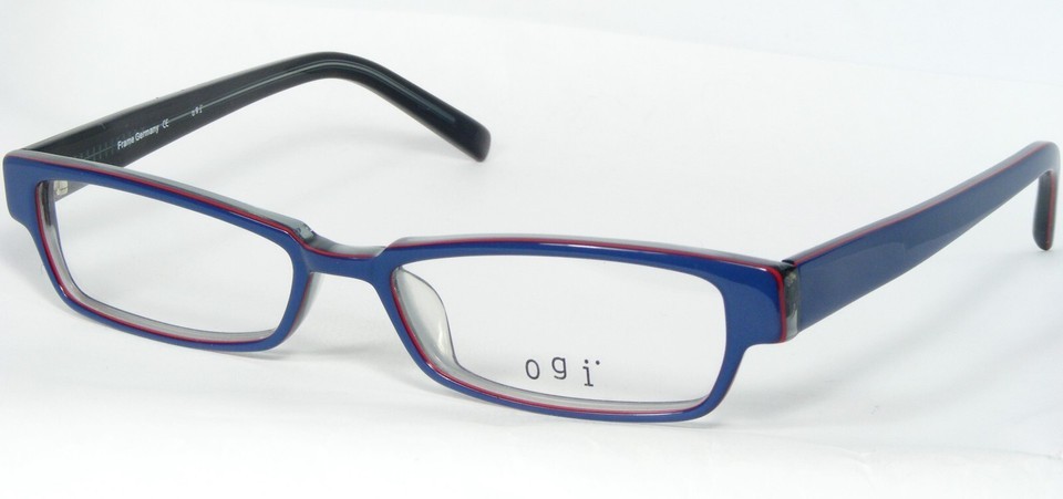OGI 7112 COL. 289 BLUE /RED EYEGLASSES GLASSES PLASTIC FRAME 49-15-135mm... - $59.40
