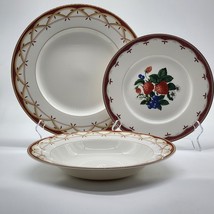 Mikasa Berry Delight 1-Place Setting 3Pc Ultima + Super Strong Fine Chin... - $49.49