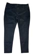 Womens Lularoe Black Skinny Ankle Jeans Magic Waist Slimming Plus Size 4... - $841.63 MXN