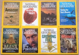 Lot 8 2007 National Geographic magazine Islam Pakistan Dubai Memory Maya Amazon - £9.61 GBP