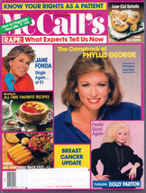 McCall&#39;s Magazine September 1989 Jane Fonda, Phyllis George, Dolly Parton - £1.99 GBP