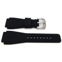 For BELL &amp; ROSS Silicone Rubber Watch Strap 24mm Lug 22mm Buckle MENS ba... - $23.99