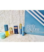 Estee Lauder Cosmetics &amp; Perfume Set Vintage NIB 2 Perfumes Lipstick Liq... - $95.04 CAD