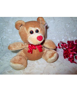 Plush Teddy Bear Toy Vintage Valentine Stuffed Bear Animal Doll Softouch... - £16.72 GBP