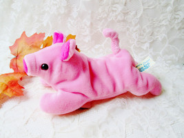 Plush Pink Pig Bean Bag Toy Vintage Dandee Collectors Choice Collectible Pig Ani - £23.72 GBP