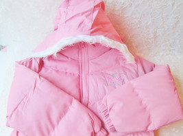 Girls Coat Girls Jacket Hooded Pink Vintage Sz 10 New Childs Winter Ski ... - £51.13 GBP