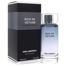 Bois De Vetiver Cologne By Karl Lagerfeld Eau De Toilette Spray 3.3 oz - £40.36 GBP