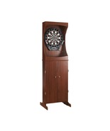 Standing Cabinet and Dartboard Set Incluides 15.5in Electronic Softtip D... - €371,53 EUR