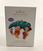 Hallmark Keepsake Ornament Disney Winnie The Pooh A Tree For Three New 2010 - $34.46