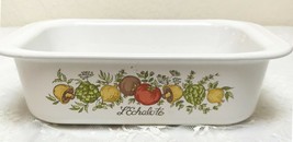 Rare Corningware L’Echalote Footed Baking Dish 7&quot; x 5.5&quot; x 2&quot; - £73.54 GBP