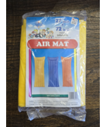 Vintage 1996 Inflatable Air Mat 72 x 27 Inch Yellow Swim N Play Sun N Fun - $34.67 CAD