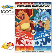 Pokemon Puzzle Buffalo Games Pokemon Showdown 1000 Piece Jigsaw Charizar... - £31.13 GBP