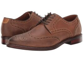 Men&#39;s Johnston &amp; Murphy Warner Oiled Leather Wing Tip Oxford, 20-3946 Si... - $224.63 CAD