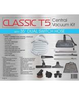 Titan Central Vac Kit 35 ft hose Direct Connect Power Nozzle and Tools - $395.01