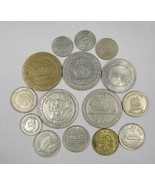 15 Various Vintage Gamling Casino Tokens All Different C2288 - £16.60 GBP