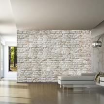 Tiptophomedecor Peel and Stick Wallpaper Wall Mural - White Brick Wall Backgroun - £47.95 GBP+