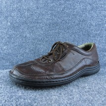 Merrell Sojourne Men Sneaker Shoes Brown Leather Lace Up Size 11.5 Medium - £22.15 GBP