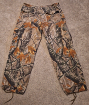 Outfitters Ridge Camo Cargo Pants Mens XL 40x31 Fusion 3D Hunting Tie Legs - £14.25 GBP