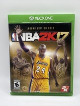 XBOX One NBA 2K17 Kobe Bryant Legend Gold Edition Game - £8.17 GBP