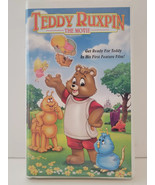 Teddy Ruxpin The Movie VHS VCR Video Tape Used Clamshell Cartoon Very Good - $18.87 CAD