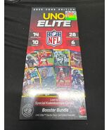 UNO NFL Elite 2025 Core Edition Booster Bundle Card Deck Packs New - $33.94