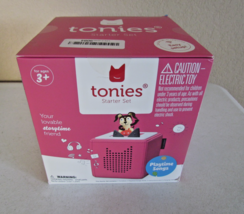 Tonies Toniebox Pink Starter Set Includes Original Tonie Figure -new - $84.95