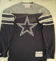 Mitchell &amp; Ness NFL Dallas Cowboys Men&#39;s Throwbacks Crew Sweatshirt Size Small - $39.48