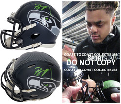 Byron Murphy Signed Seattle Seahawks Mini Football Helmet Proof COA Auto... - £139.54 GBP