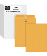 9 X 12 Clasp Envelopes with Deeply Gummed Flaps, Great for Filing, Stori... - €20,01 EUR