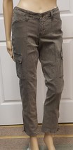 Worn Brand Women&#39;s Cargo Jeans Gray, Size 10 NWT - $34.99