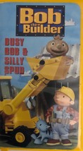 Bob der Baumeister Busy &amp; Silly Spud (VHS, 2001) Tested-Rare Vintage-Ships N 24 - £11.74 GBP