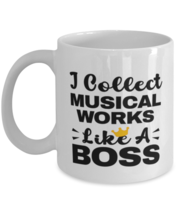 Musical Works Collector Coffee Mug - I Collect Like A Boss - 11 oz Funny Tea  - £11.95 GBP