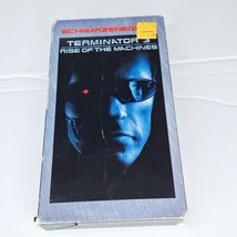 Terminator 3 Rise of the Machines VHS Video Tape Arnold Schwarzenegger Action - £3.95 GBP