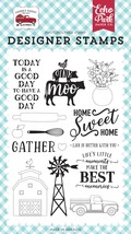 Echo Park Stamps-Home Sweet Home - $17.57