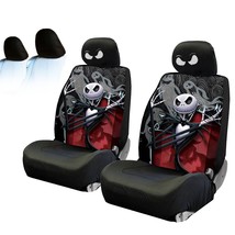 For KIA Jack Skellington Nightmare Before Christmas Ghostly Car Seat Cover  - $74.60