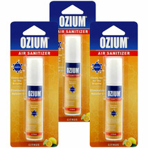 Ozium Air Cleaner 0.8 oz Spray, Citrus Scent 3 pc - £14.23 GBP