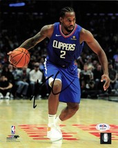Kawhi Leonard Signed 8x10 Photo PSA/DNA Los Angeles Clippers Autographed - £1,185.23 GBP