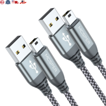 2-Pack 3ft Wireless Controller USB Charging Cord for PS3, GoPro Hero 3+ Mini USB - £7.21 GBP