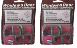 Bed Frame Rail Clamp 1&#39;&#39; L 2-ct Steel, Zinc-Plated - Prime-Line U 9005 (... - $1.98