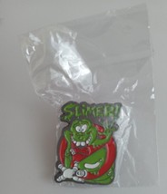 New Ghostbusters Slimer With Stay Puff Marshmellow Man Enamel Hat Lapel Pin - £5.38 GBP