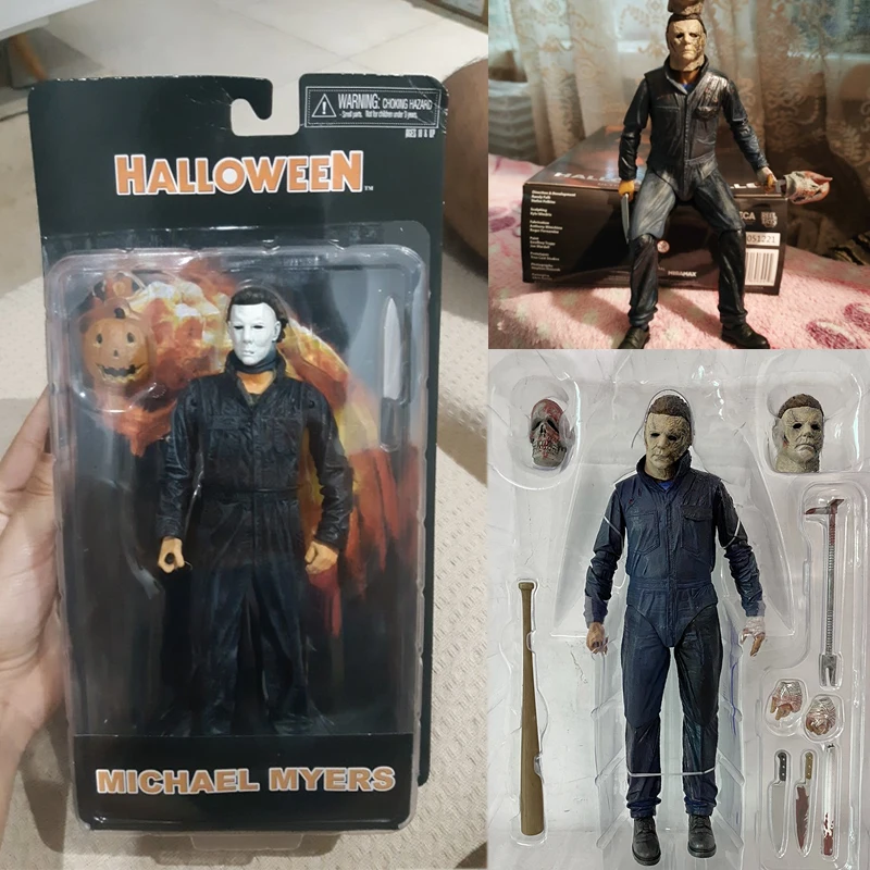 NECA Michael Myers Figure Kills Horror Ultimate Anime Toy With LED Doll - $41.92+