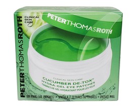 Peter Thomas Roth Cucumber De-Tox Hydra-Gel Eye Patches, 30 pairs (60 patches) - £26.52 GBP